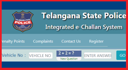 telangana e-challan system